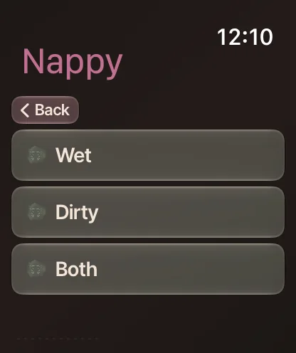 Wet, dirty or both on Apple Watch.